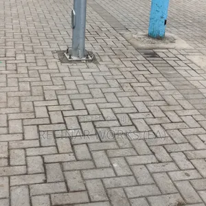 Single Double Arm Hot-Dip Galvanized Street Light Pole