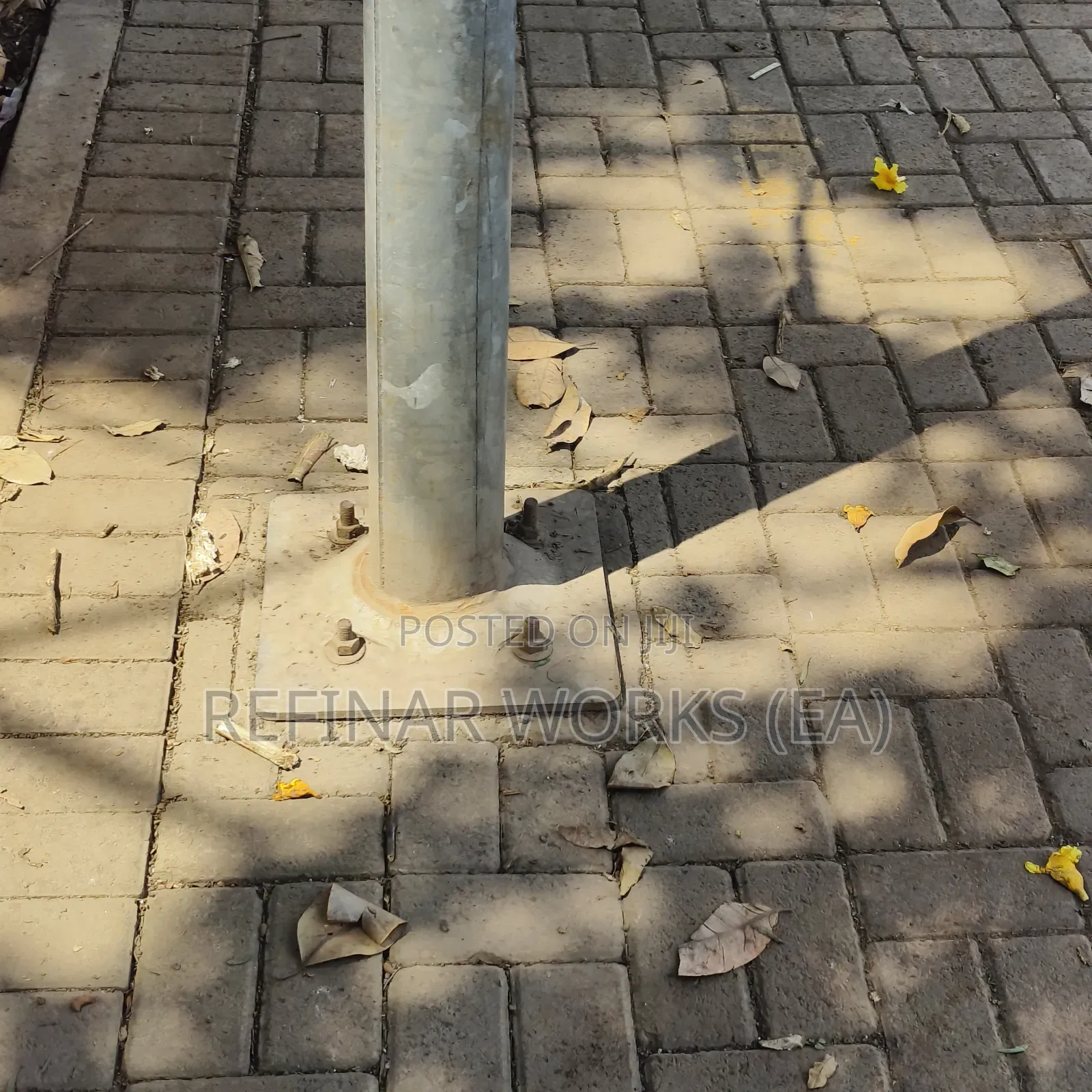 Single Double Arm Hot-Dip Galvanized Street Light Pole
