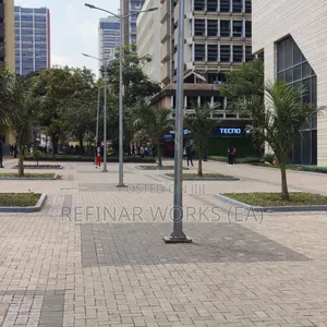 Single Double Arm Hot-Dip Galvanized Street Light Pole