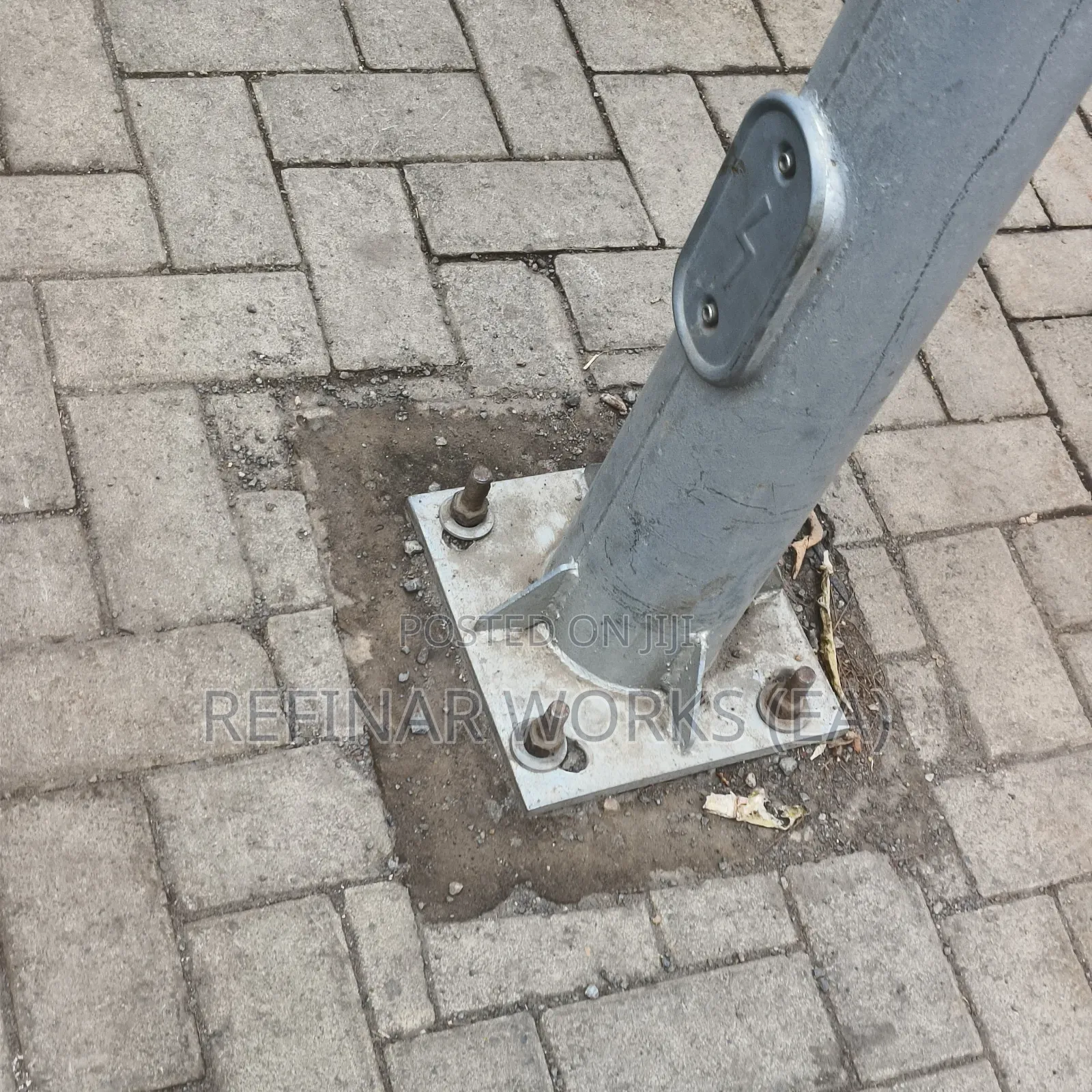 Single Double Arm Hot-Dip Galvanized Street Light Pole
