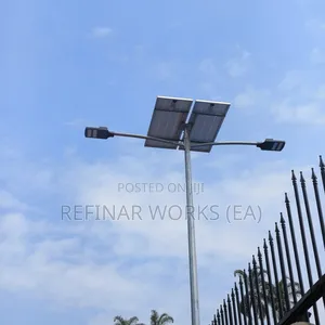 Galvanized Steel Light Poles - Anti Rust Solar/ Electric