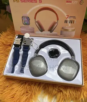 P9 Series Smart Watch /Headphones Combo
