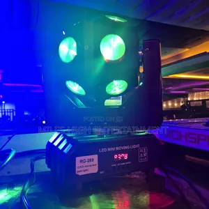 360° Rotating Disco Ball LED Light
