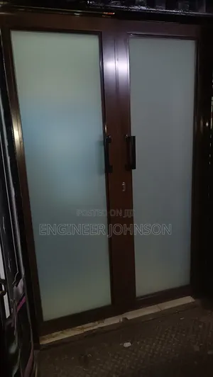Privacy Glass Door