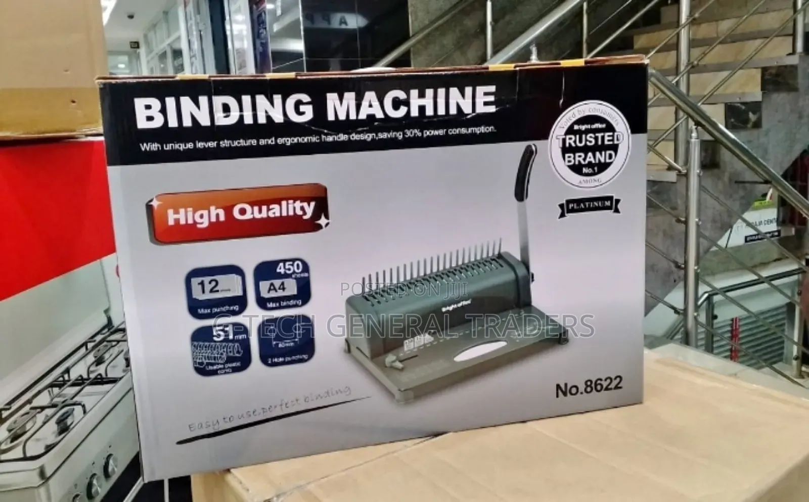 Binder! Commercial Spiral A4 Binding Machine
