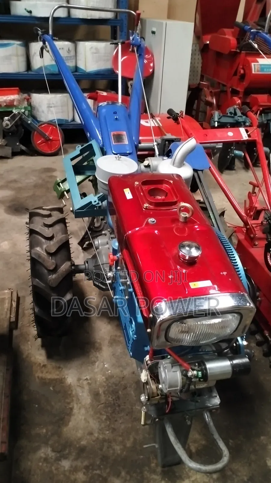 Walking Tractor With All Attachments