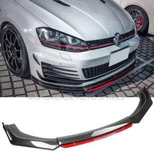 Volkswagen Golf Front Bumper Lip Kit Skirting Carbon