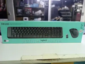 ^Logitech MK220 Wireless Keyboard Mouse Combo (Black)^