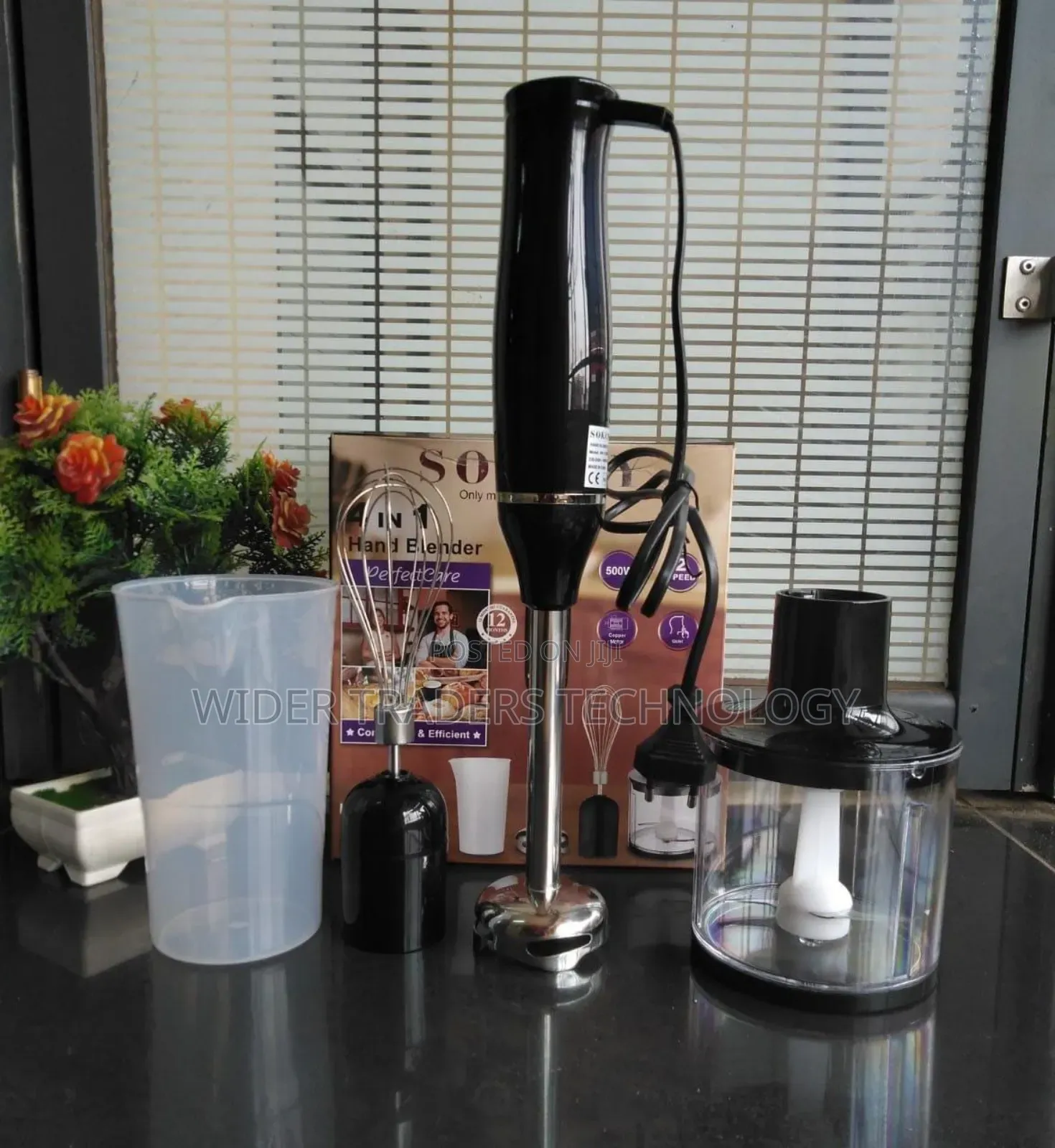 Sokany 4in Hand Blender