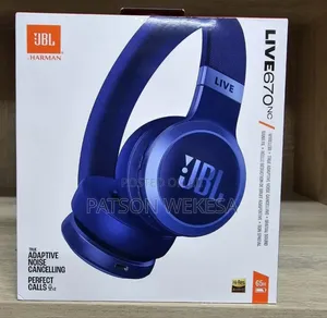JBL Tune 670nc - Noise Cancelling Headphones - Blue