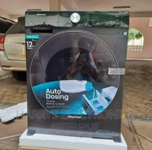 Washing Machine Hisense 12kgs Wash and Dry With Wifi