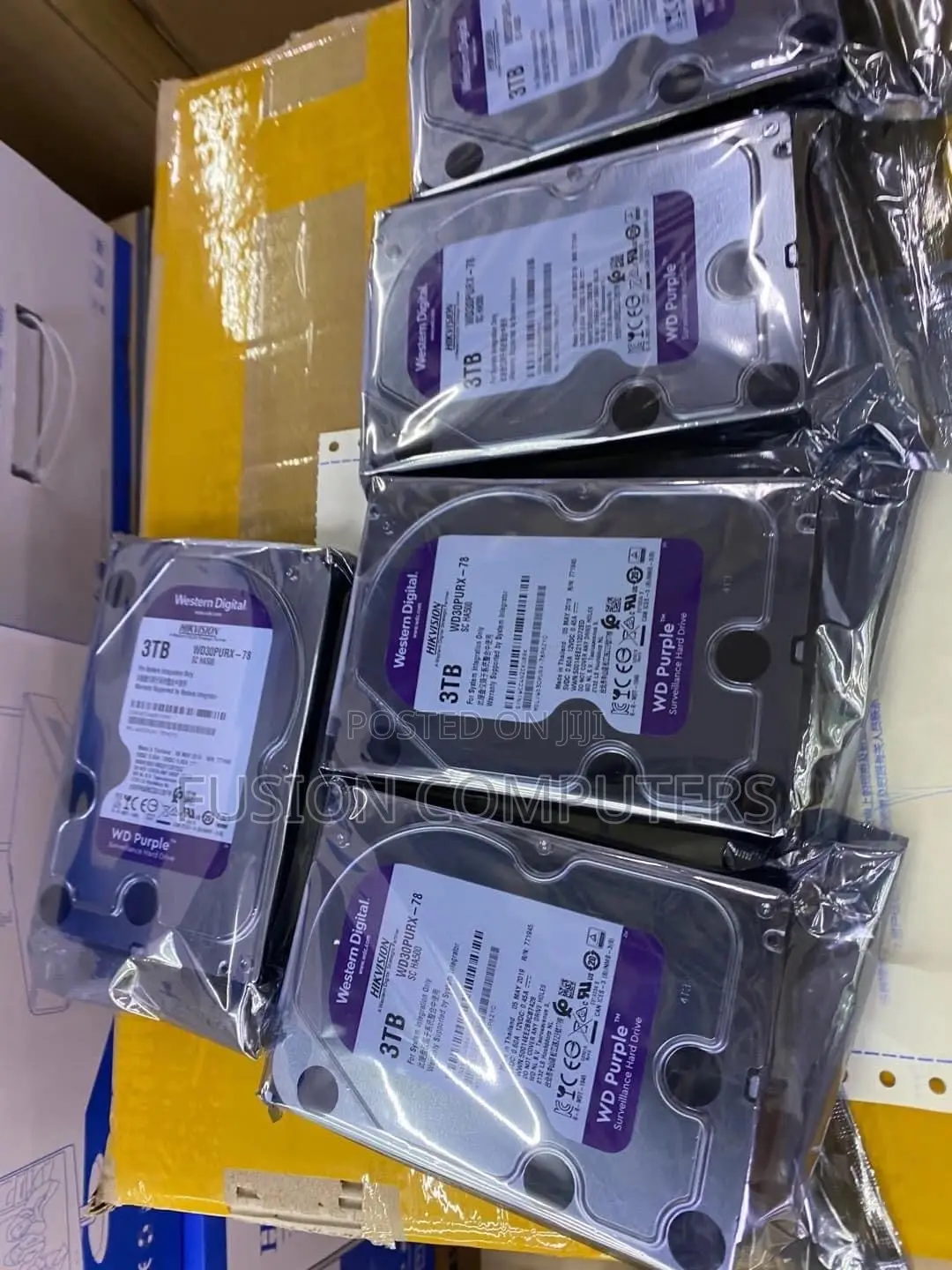 Western Digital 3tb Purple Surveillance Hard Disk