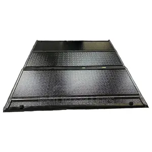 Aluminum Alloy Pickup Truck Bed Cover Hard Four Tri Fold Ton