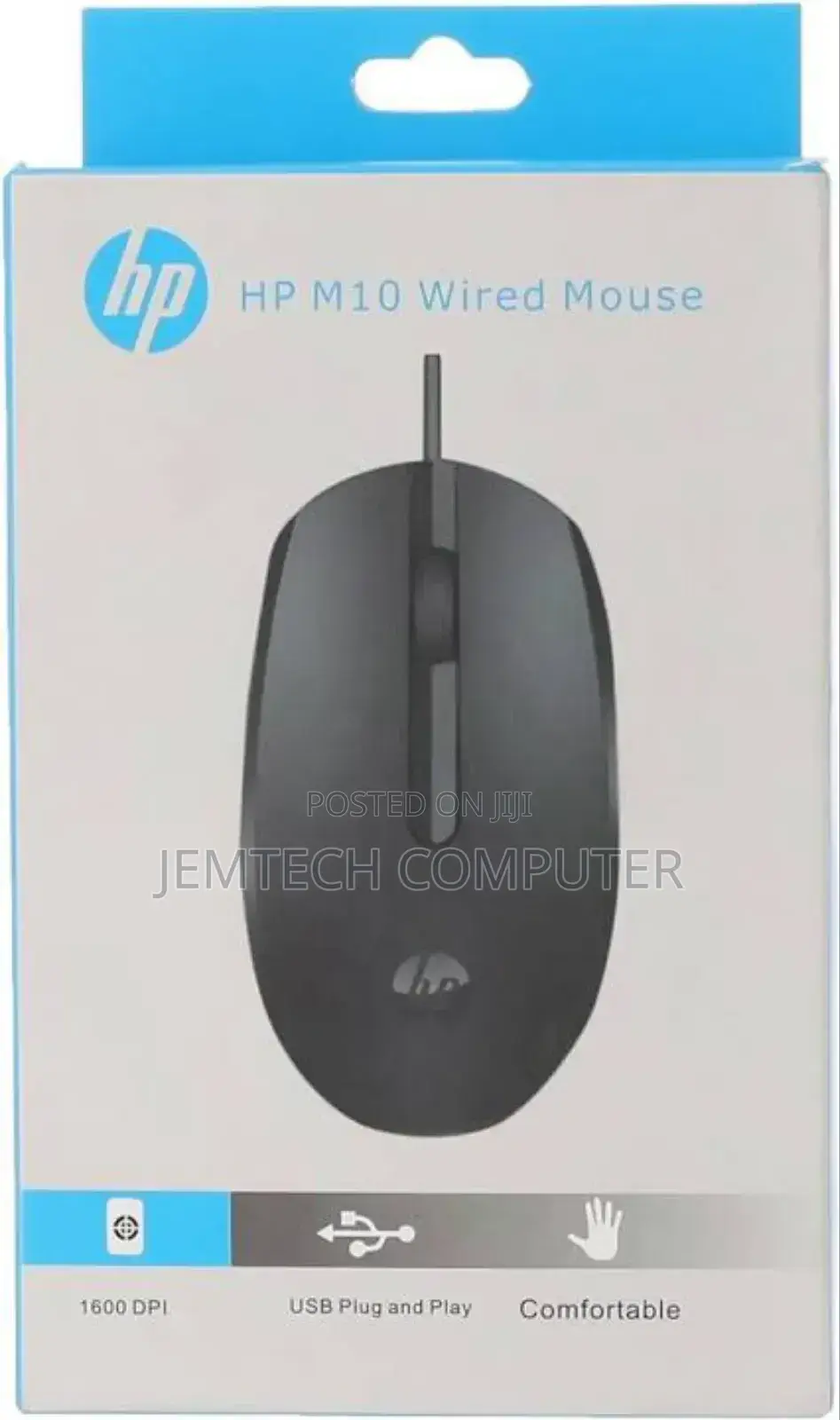 ~HP USB Wired Mouse M10 Black