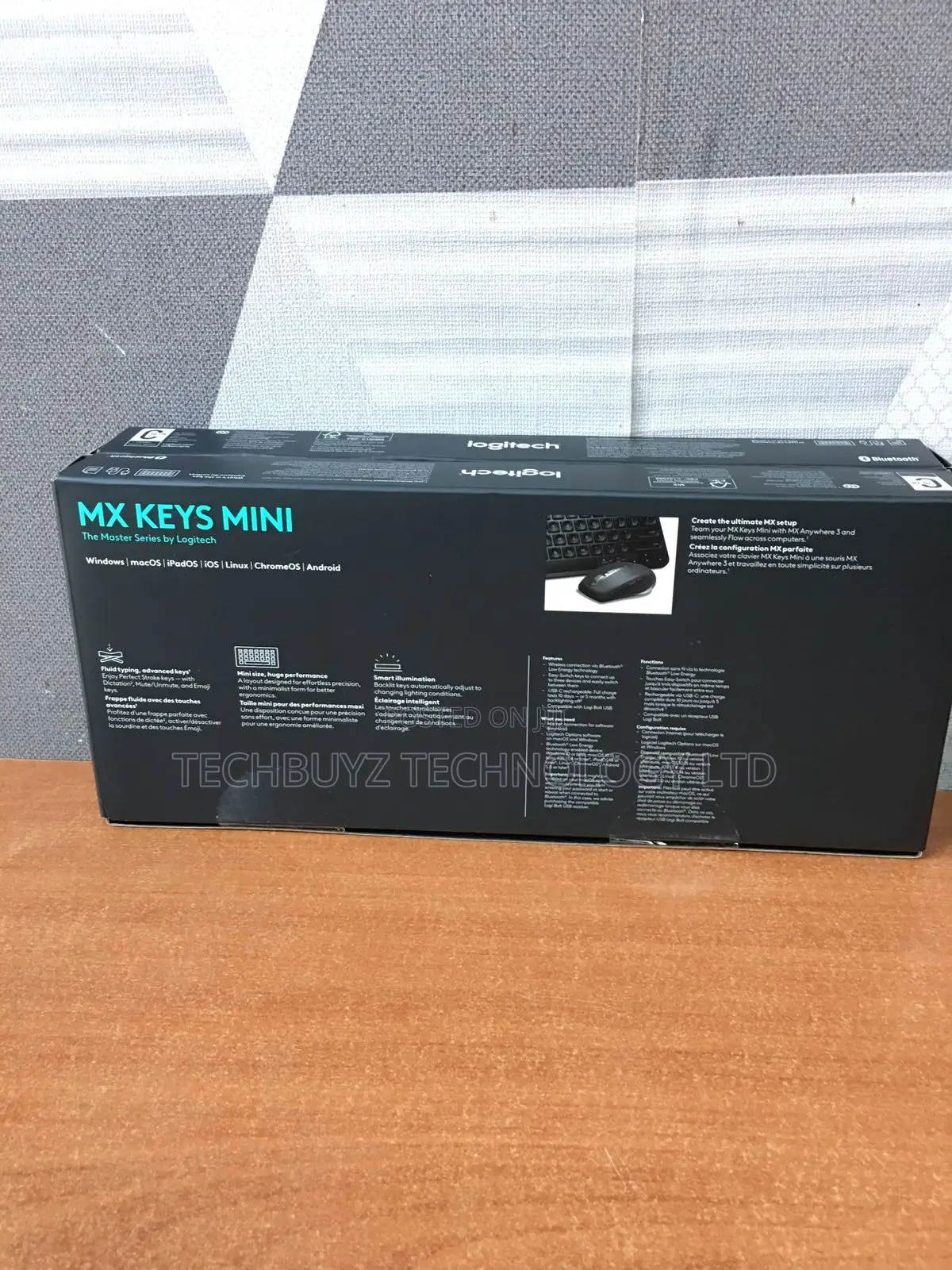 Logitech Mx Keys Mini Wireless Keyboard Illuminated Graphite
