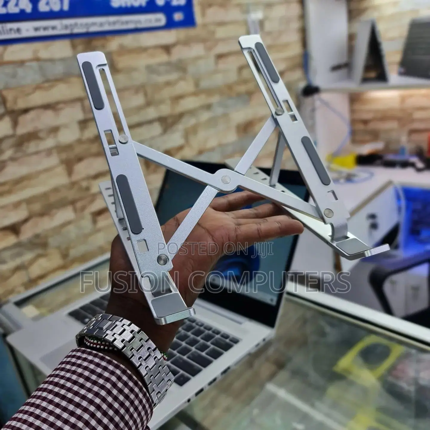 Folding Laptop Alluminium Stand