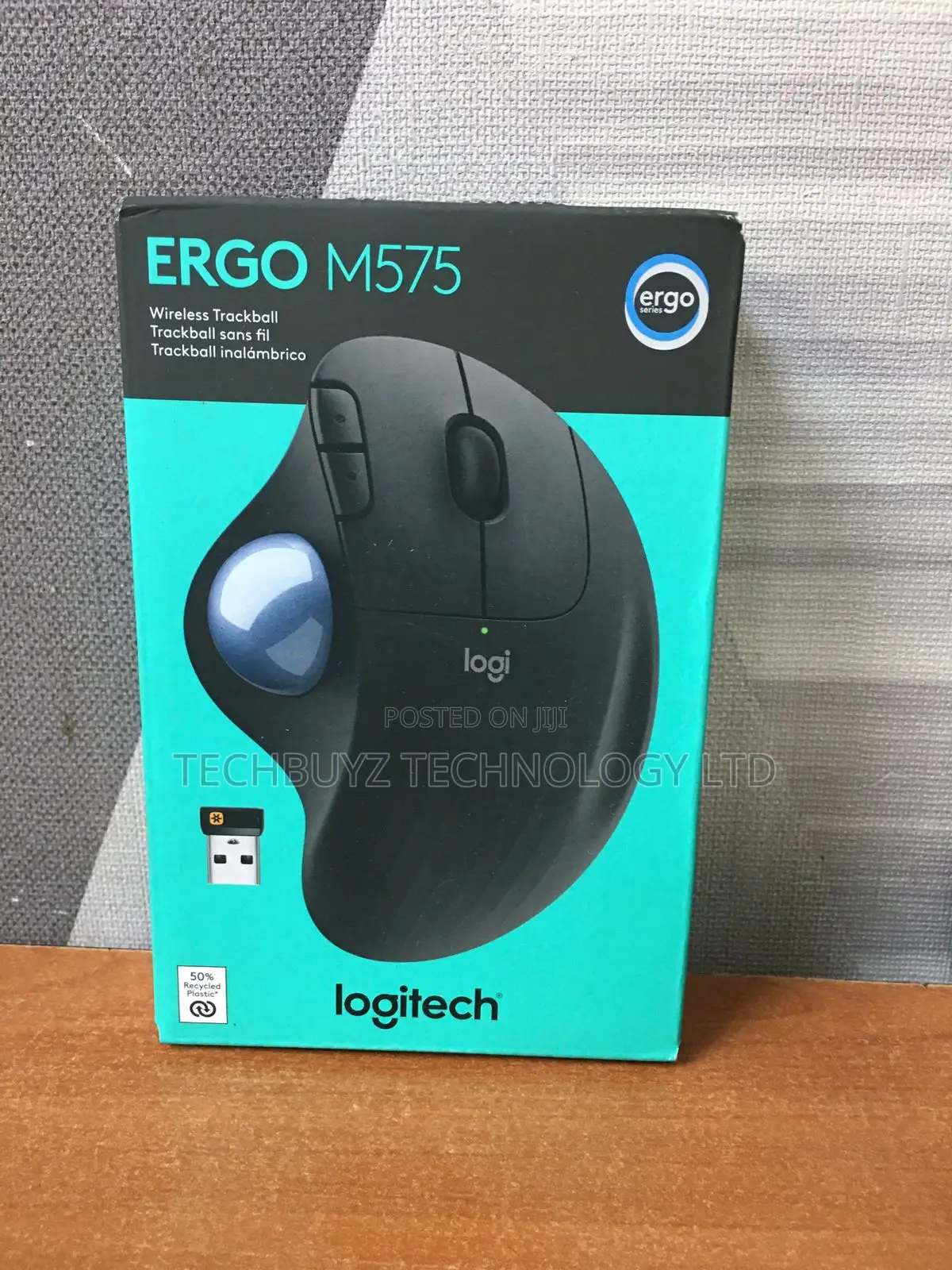 Logitech M575 ERGO Bluetooth Trackball Mouse