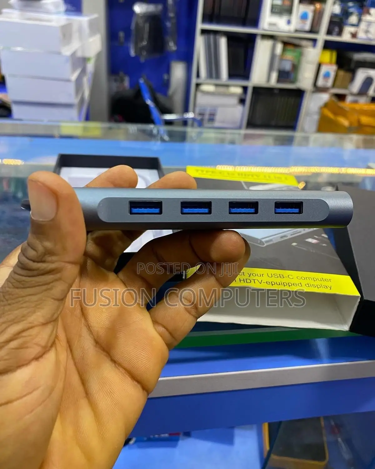 Type C to HDTV 11 in 1 Adapter