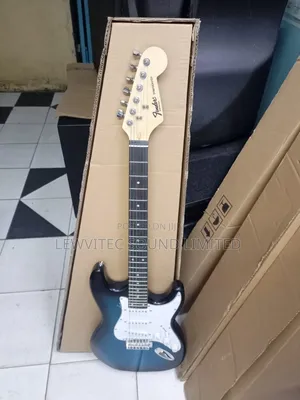 Fender Stratocaster Blue Guitar