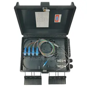 Active Fibre Fat Box With Bare 1X16 Splitter 16 CORE Loaded
