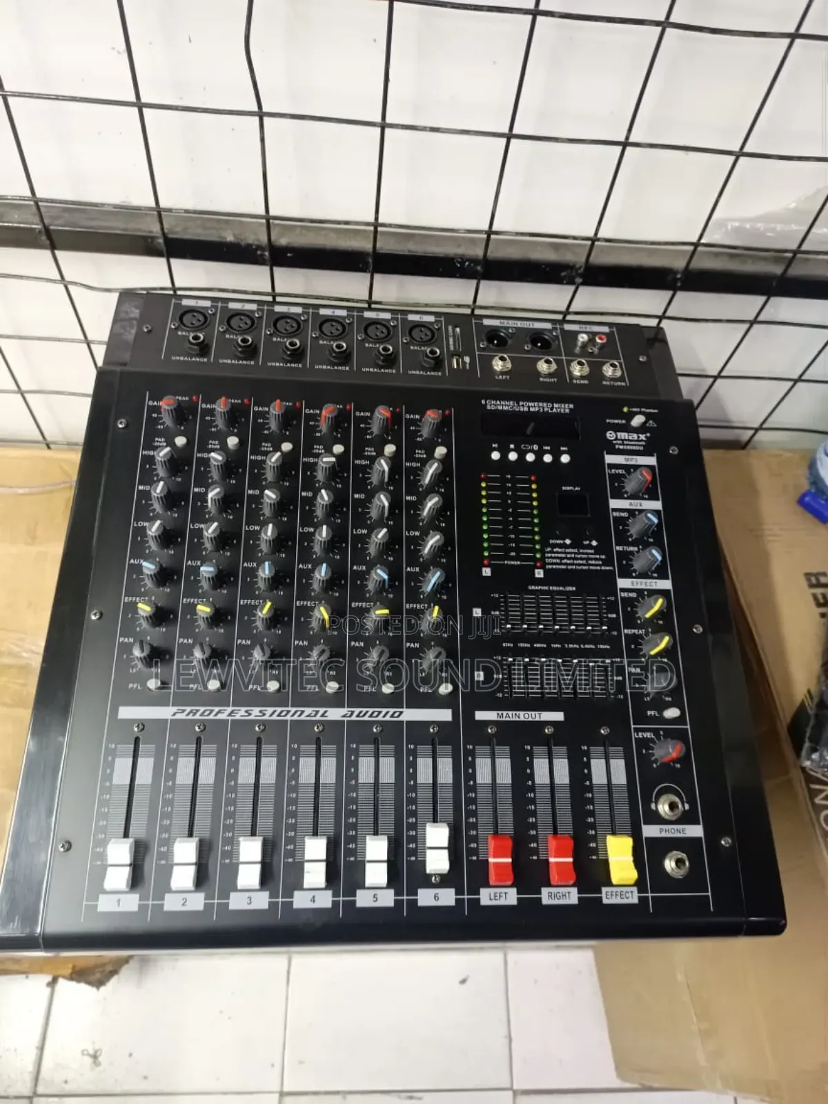 Black 6 Channels