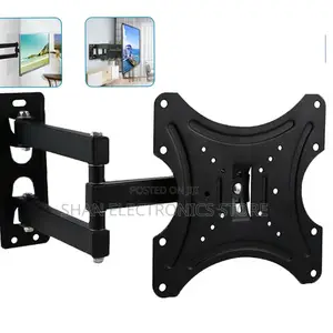 Mild Steel Adjustable TV Wall Mount TILT SWIVEL 14-55 Inch>