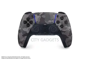 Playstation Dualsense Wireless Controller – Gray Camouflage