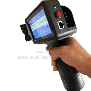 At Trademark/Logo/Gr Automatic Black Handheld Inkjet Printer