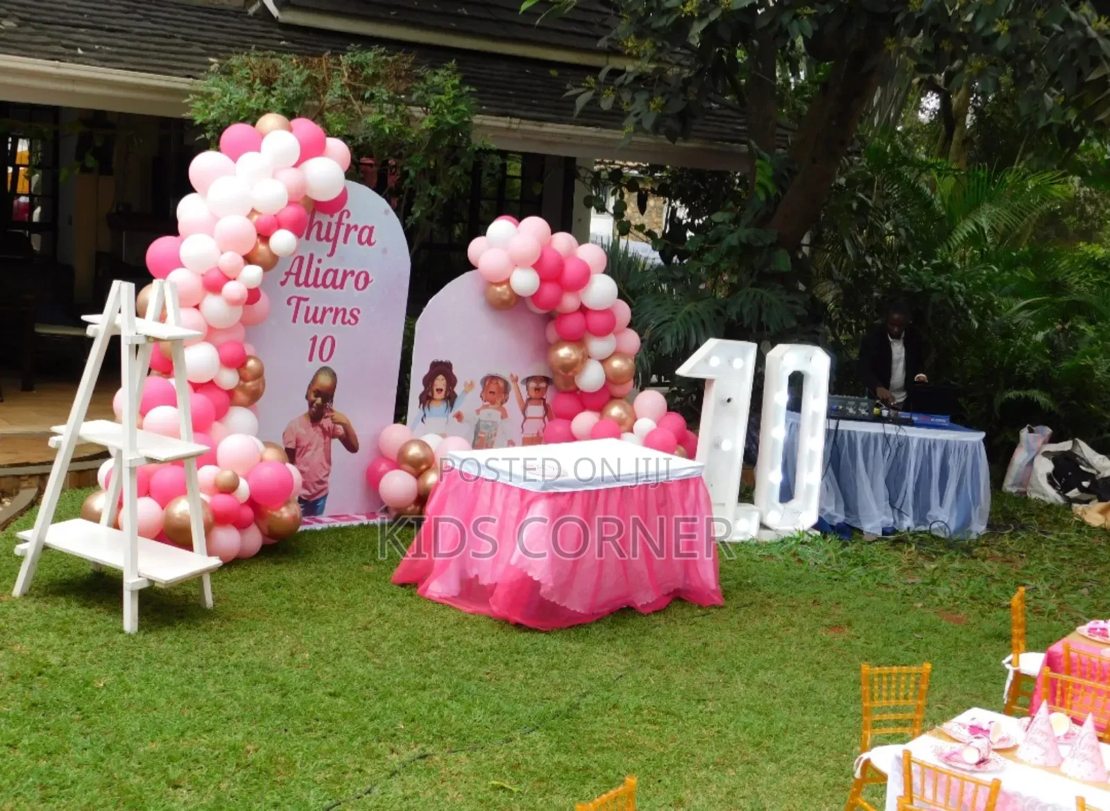 Birthday Backdrop Decorations