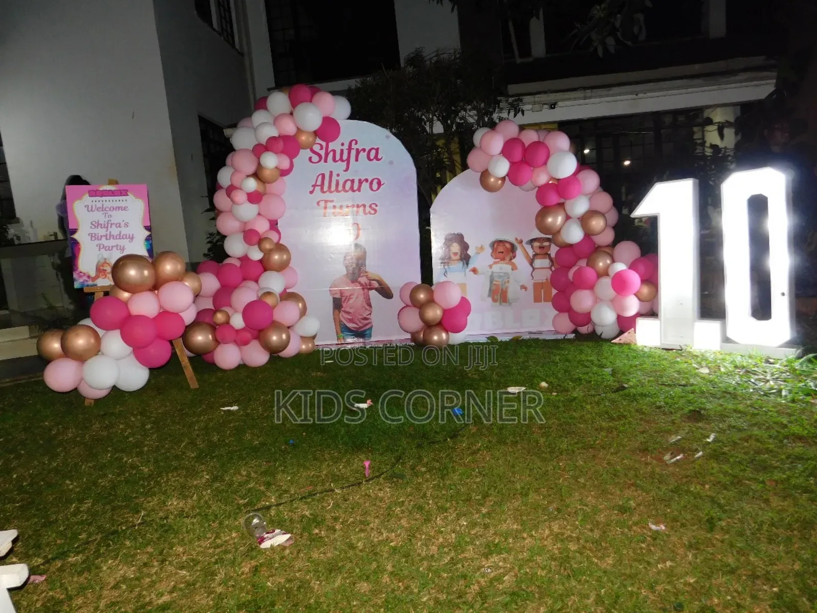 Birthday Backdrop Decorations