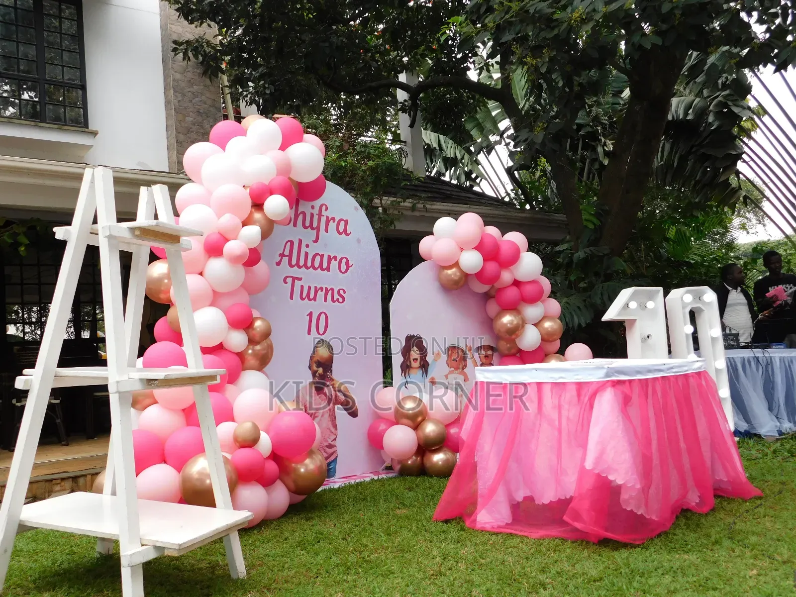 Birthday Backdrop Decorations