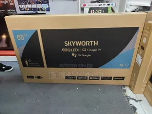 Skyworth 55 Inch Qled 55q6500g Tv Smart Google Tv Uhd 