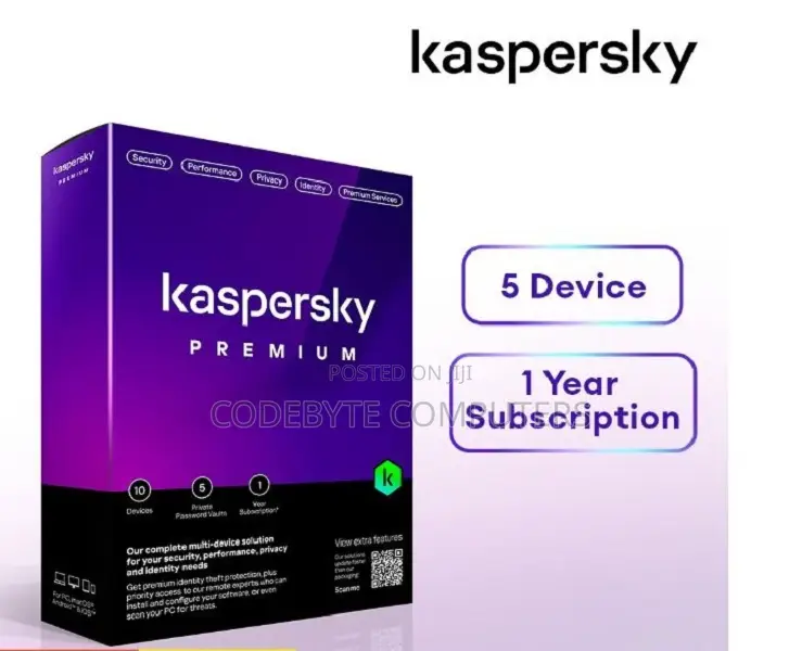 Kaspersky Premium 5 Devices - 1 Year