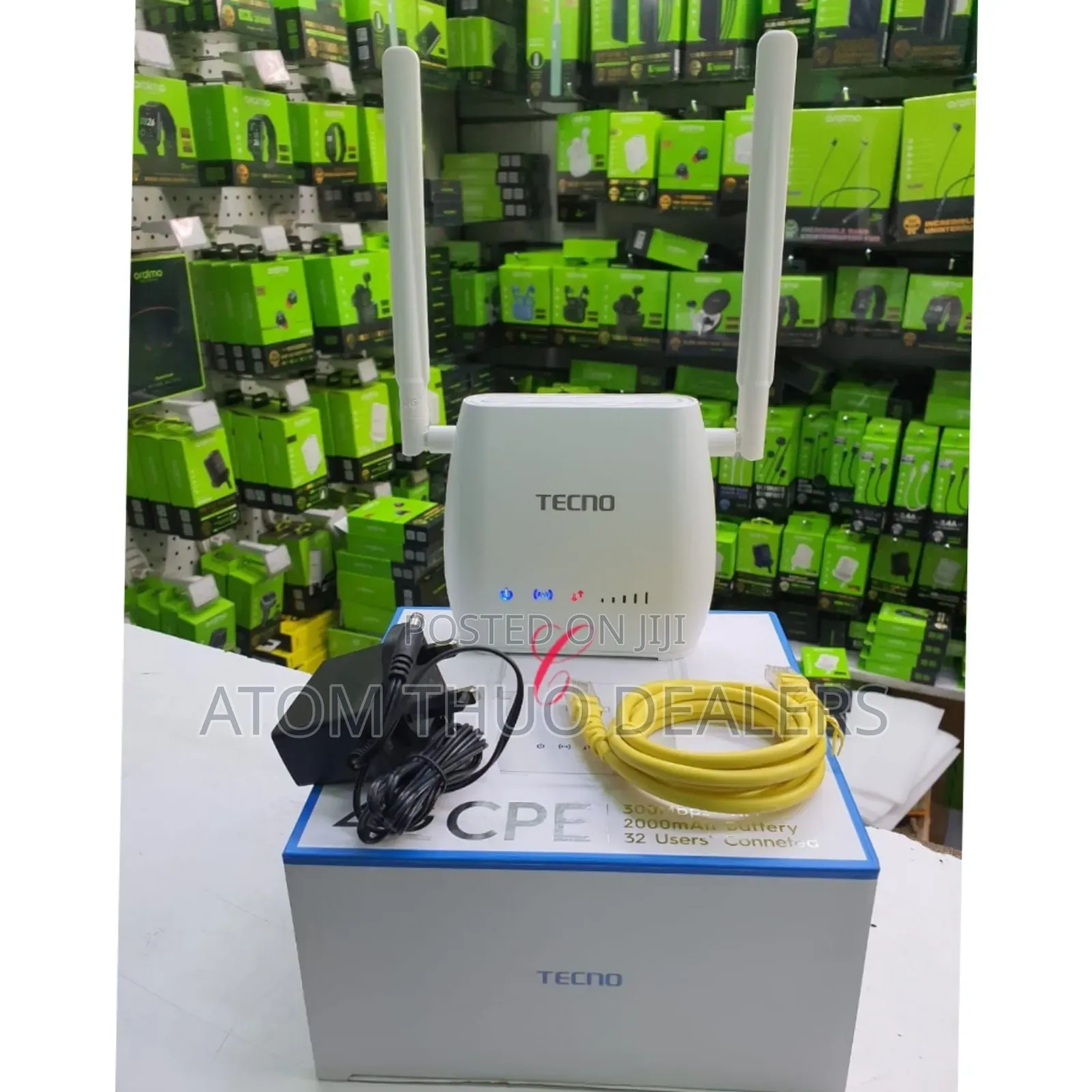 Tecno 4G Router With 300mbps.