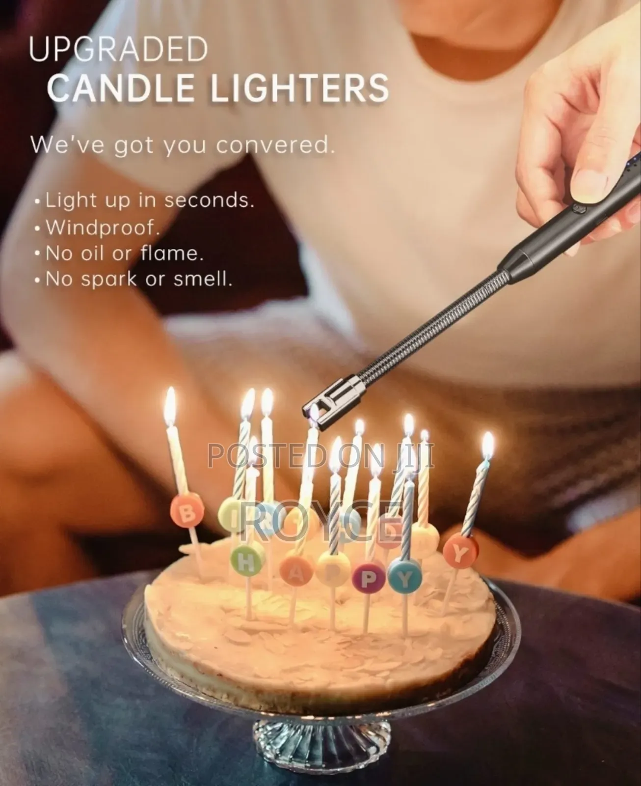 Rechargeable USB Electric Lighter