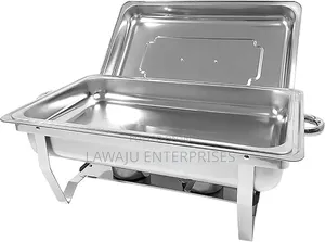 Single Stainless Steel Rectangle Chaffing Dish