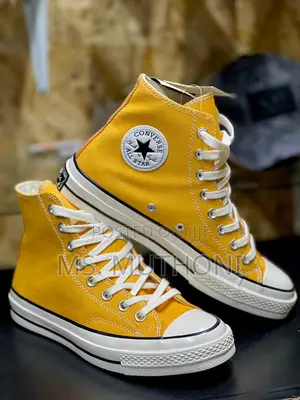 Converse High Cut Mustard Yellow. 38-44