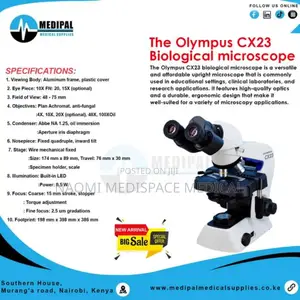 New Olympus Cx23 Microscope