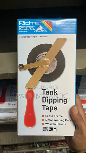 Tank Dipping Tape- Stainless Steel/