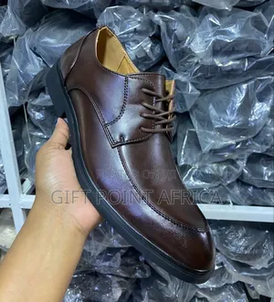 Dark Brown Official Shoes for Men