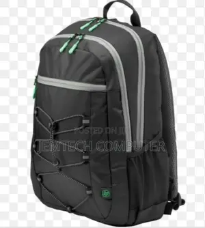 ~HP 15.6" Active Backpack - Black/Mint Green
