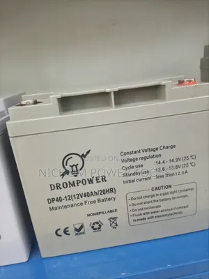 Drom Power 12v 40ah Solar Battery