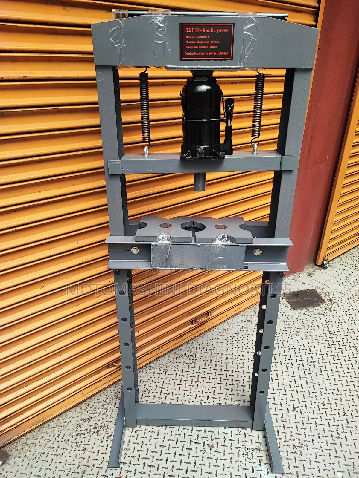 32 Ton 50 Ton H-Frame Hydraulic Workshop Garage Press