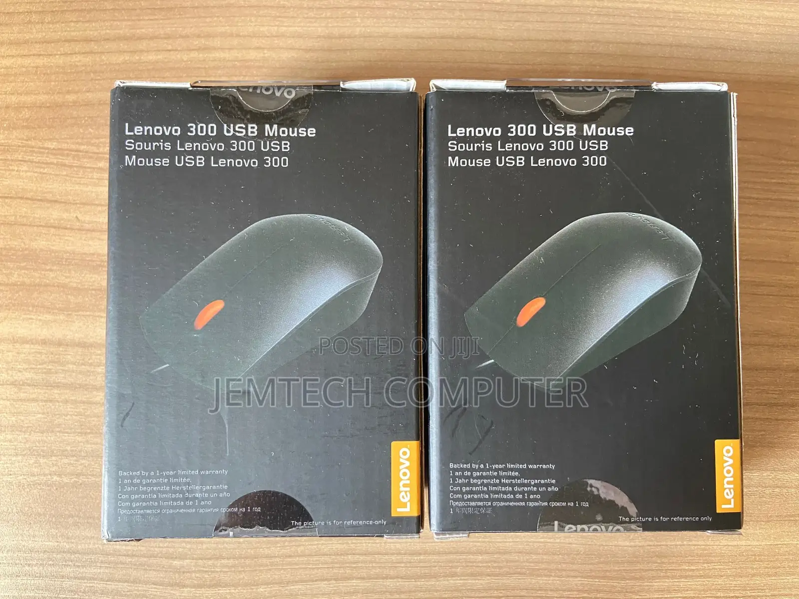 ~Lenovo 300 Wired Usb Mouse - Black