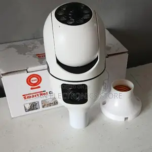 Wifi PTZ Network Camera Wifi Dual Lens Bulb Camera