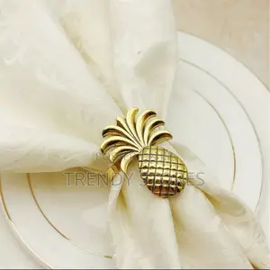6 PCS Gold Pineapple Napkin Holder