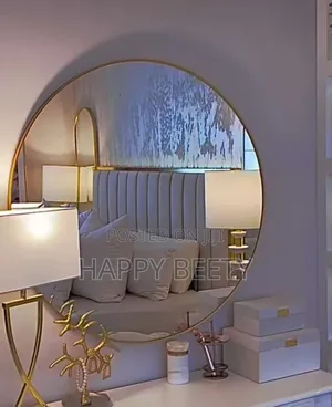Contemporary Round Decor Mirror
