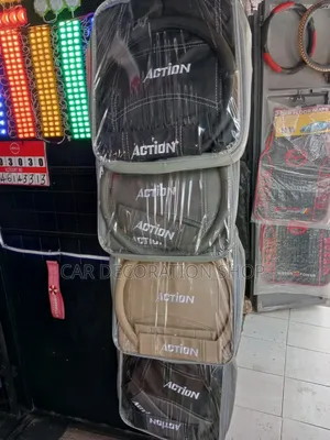 Red,Black,Baije,Grey Plain Colors Action Leather Seat Covers