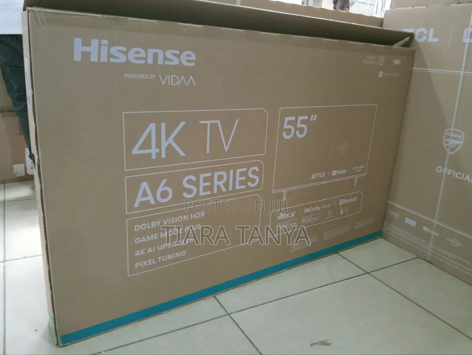 55" Hisense Smart 55a62ks