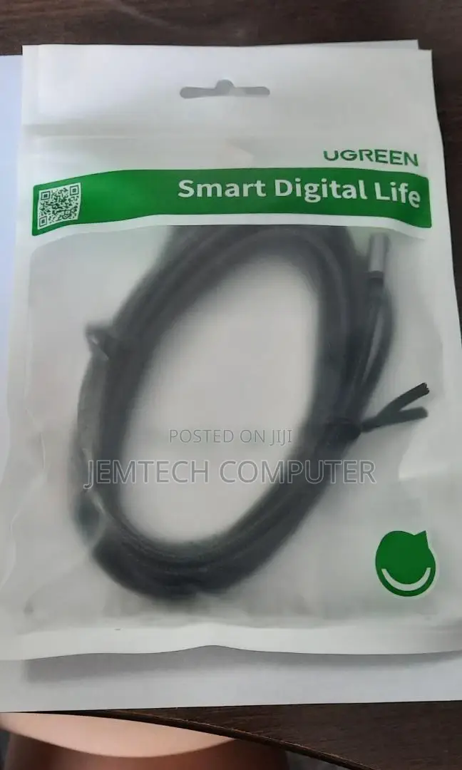 UGREEN USB 2.0 AM to BM Printer Cable 2m (Black) - US135